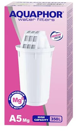 AQUAPHOR A5 Mg Aqualen + Magnesium Ersatzwasserfilter Ersatzfilter Wasserfilter-Kartusche 1 Stück für Provence, Prestige, Atlant, Arctic und Smile Tischwasserfilter