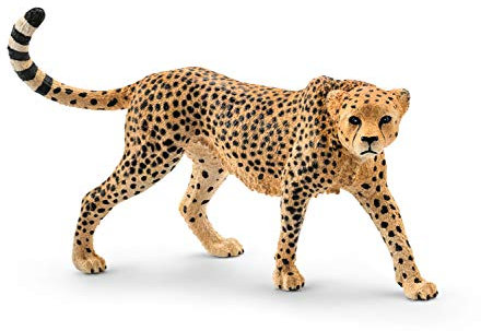 SCHLEICH 14746 Gepardin, ab 3 Jahren, WILD Life - Spielfigur, 3 x 10 x 7 cm