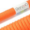 Ganzoo Paracorde 550, 4mm Corde, 3 Mètres, Polyester, Type 3-7 brins intérieurs, Le Bricolage de Laisse de Chien Collier Bracelet, Camping Survie et Outdoor Corde à Tout Faire, Orange