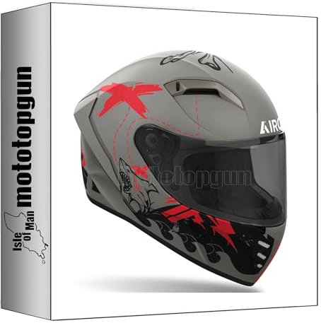 Airoh Integralhelm cnd32 connor Desperado orange matt Größe XS mototopgun