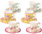 TalkingTablesVintage Floral Tea PartyPaper Cups and SaucersPack of 24Mixed Colours
