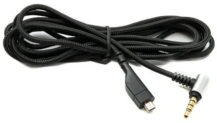System-S Ersatz Kabel 2 m AUX Klinke 3,5mm Stecker für SteelSeries Arctis 7 5 3 Pro Headsets Winkel