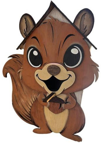 Vogel-Nistkästen Nistkasten für Vögel Einfache Montage Deko Vogelhaus für Baum, Dach, Fenster, Wand