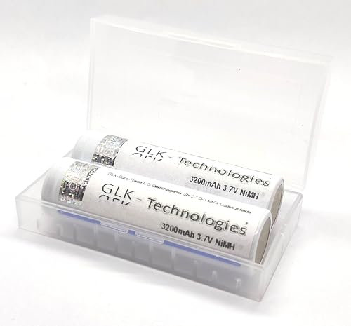 GLK-Technologies® High Power Button Top 3200 mAh 3,7V NiMH Akku 2025 BJ