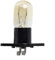 Glass Microwave Oven Light Bulb, 250V 2A, Perfect Fit for Standard Appliances