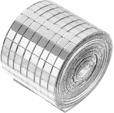 SMASOLO Mosaico Specchio in Vetro Autoadesivo Adesivi Per Piastrelle Impermeabili Per Decorazione Pareti e Soffitti Casa Ufficio Bagno Camera Da Letto