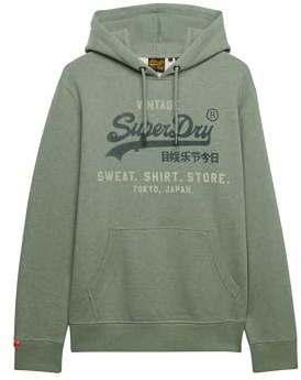 Superdry Herren Vl Heritage Relaxed Hood Sweater