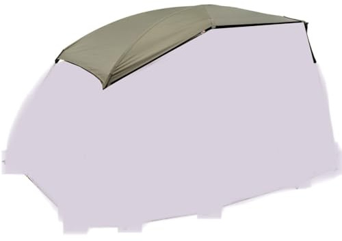 Fox EOS Pro Bivvy Dampfkappe für 1 Person, Karpfenangeln, Bivvy Cap, für zusätzlichen Schutz vor Wind und Regen, reduziert Kondensation, erhöht Schatten bei heißem Wetter, Code CUM393