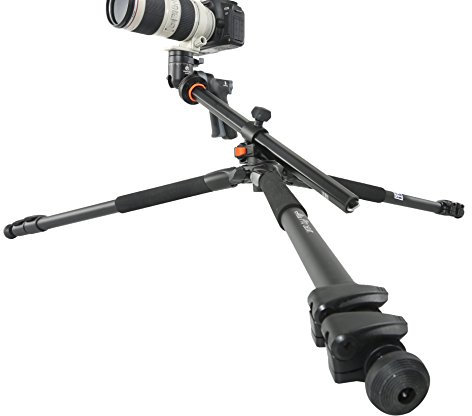 Vanguard Alta Pro 263AGH - Treppiede in alluminio con testa a sfera pistol-grip con colonna multiangolo