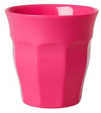 Rice Melamin Becher medium Fuchsia Uni