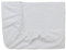 Essix - Drap Housse Royal Line Percale de Coton Blanc 120 x 190 cm