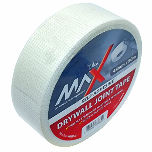 Details About Adhesive Tape Plasterboard Joint Scrim Repair Decorators Cloth Tapes 48mm x 90mAdhesive Tape Plasterboard Joint Scrim Repair Decorators Cloth Tapes 48mm x 90m