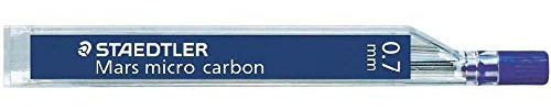 STAEDTLER Mars micro carbon 250 0.7mm HB - Pencil lead refills - 2 Tubes / Packs (2 * 12 Leads) HB