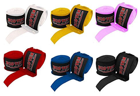 TopTen Elastische Boxbandagen schwarz