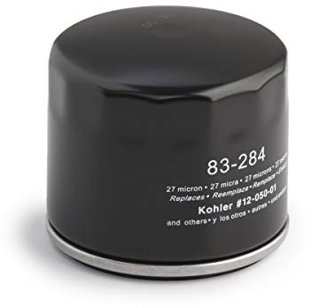 Oregon 83 – 284 oil filter (Repl: Kohler 12 – 050 – 01, John Deere AM125424 KH1205008); P # O455 K5/U 7rk-b217780