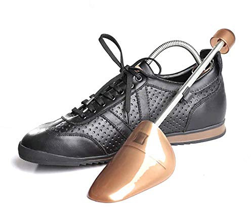 HAND Strong Sprung Shoe Expanders/Stretchers Shaper x 2 Units (Men's (Brown and Silver Metal))