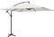 Alice's Garden - Parasol déporté carré 3x3m - Hardelot 3x3m - Ecru - Manivelle anti-retour | Toile déperlante | Facile à utiliser
