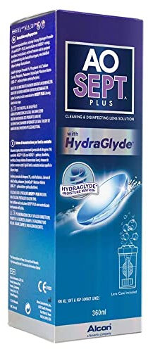 AO SEPT PLUS with Hydraglyde 360 ml with case