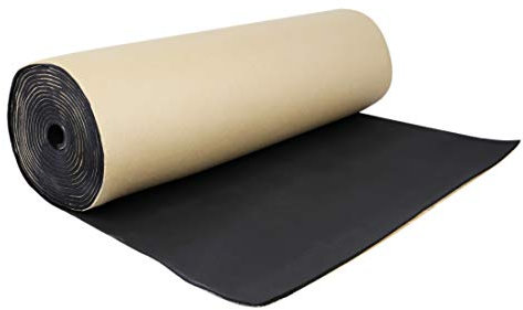 sourcing map Dämmplatten Auto Schallschutzmatte118mil 16.36sqft 3mm Isoliermatte Schalldämmung Wärmedämmungsschaum Dämmung Schallabsorptionsmatte 152cm x 100cm