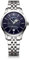 Victorinox Damen-Uhr Alliance Small, Damen-Armbanduhr, analog, Quarz, Wasserdicht bis 100 m, Gehäuse-Ø 35 mm, Armband 17 mm, 92 g, Blau/Silber