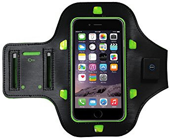 Aquarius Aquarius LED Sports Armband for Smartphones Multicoloured