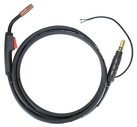 SÜA - 150 Amp MIG Pistolen-Taschenlampe, kompatibel mit Lincoln Magnum, 3,6 m Kabel, Flachsteckverbinder