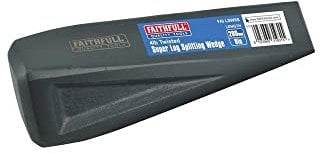 Faithfull FAILSW8S Super Log Splitting Wedge 200mm (8in), Multi-Colour