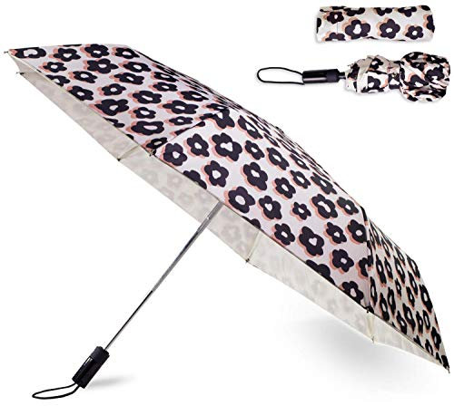 Kate Spade New York Travel Umbrella, Flair Flora