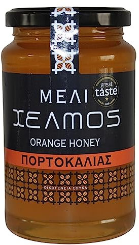 Helmos Miel de Fleurs d' Orange Grec 480 g