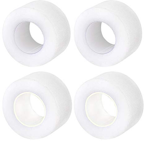 4 Stück Tape für Fersen Aufkleber für Wasserdicht Rolle Anti-Rutsch Moleskin Tape Fußpflege Aufkleber um Zehen Blasen und Scheuern zu vermeiden