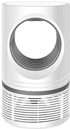 Lampada a LED antizanzare 8 luci grande + spina + repellente per zanzare bianco