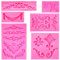 Rainmae Silikonform für filigrane 3D-Blumen-Kuchenbordüre, Barock-Stil, Schnörkelspitze, Dekoration, Cupcake-Topper, Schmuck, Polymerton, Bastelprojekte