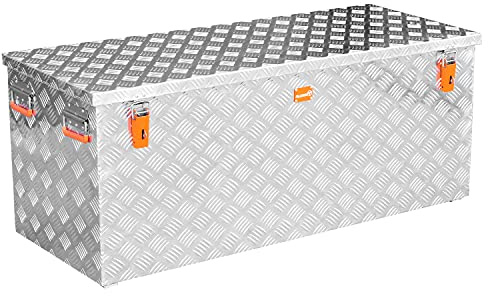 alubox R312 Aluminium Riffelblech Werkzeug Transportkiste 312 Liter