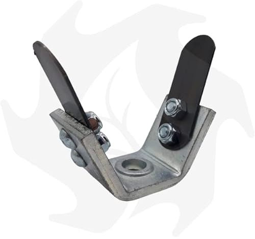 Bazargiusto - Fresa zappetta universale per decespugliatore a due denti professionale in alluminio