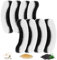 Hantoc 8 Packs Filtre Fontaine pour Chat, Filtres de Rechange pour Fontaine pour WF050TP Remplacement de Filtre pour HA-CH-PE1 Fontaines à Boire