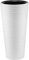 Long pot de fleurs M Vase blanc 70 cm pour l'intérieur et l'extérieur