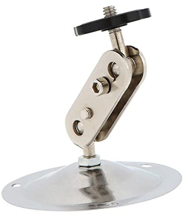 DYPASA Projector Wall Mount 2 Pcs Wall Mount Projector Bracket Installation Monitor Holder Security Rotary CCTV Surveillance Projector Stand Projector Hanger (Color : Silver)