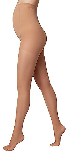 Conte elegant Mommy 40 DEN Collant de Maternité - Collants pour Femmes Enceintes - Collant de Grossesse - Confort et Résistance - Sous-Vêtement Femme - 3 - Marron
