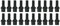 20x Radschrauben Radbolzen M14x1,5 27mm Kugelbund Kugel R13 SW17 Schwarz kompatibel mit Audi, Seat Skoda, VW Volkswagen