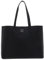 Calvin Klein Minimal Monogram Slim Tote Black