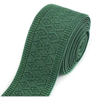 NEFLUM 2 Meter 50mm Breite Gummibänder Buntes Muster Gurtband Kleidung Handtasche Tasche Gurtband DIY Nähzubehör, 50mm