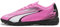 PUMA Men's Ultra Play Turf Trainer Soccer Cleats, Poison Pink-White-Black, 7, 6 UK