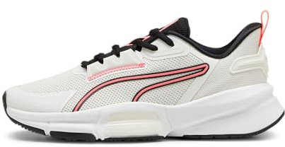 PUMA Damen PWRFrame TR 3 WNS Sneaker, Vapor Gray Black-Sunset G, 37 EU