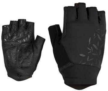 Ziener Damen CAIA Fahrrad/Mountainbike/Radsport-Handschuhe | Kurzfinger - atmungsaktiv,dämpfend, Black, 8,5