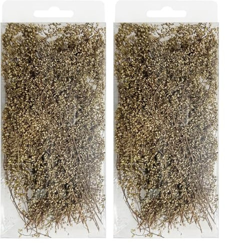 Woohome Touffes d'herbe Statique, Miniatures Shrub Branches, d'herbe pour Modélisme pour Le Bricolage Architecture Bâtiment Jardin Paysage, Jaunâtre