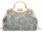 YYW Evening Clutch Bags for Women Floral Pearl Clutch Bag Bridal Bag Vintage Handbags Glitter Fashion Crossbody Bags for Wedding Party (Light Blue)