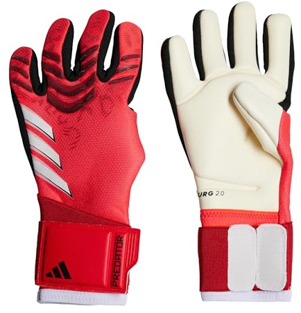 adidas Performance Predator Pro Pure Victory Torwarthandschuhe Kids rotschwarz, 5,5 Kinder