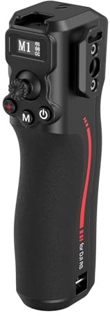 SMALLRIG Mango con Follow Focus Estabilizador de Cardán para dji RS 2 / RS 3 Pro/RS 4 / RS 4 Pro, Mango con Orificios de Ubicación de 1/4-20 y Soporte de Zapata Fría, Carga Máxima 4.4 LB - 4329