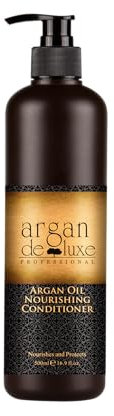 Arganöl Conditioner 500ml - Feuchtigkeitspflege mit reinem Arganöl - Anti-Frizz, Glanz, Reparatur für trockenes, geschädigtes Haar - Für alle Haartypen