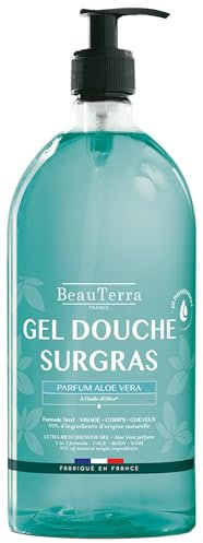 BeauTerra Gel Douche Surgras Aloe Vera 1 L